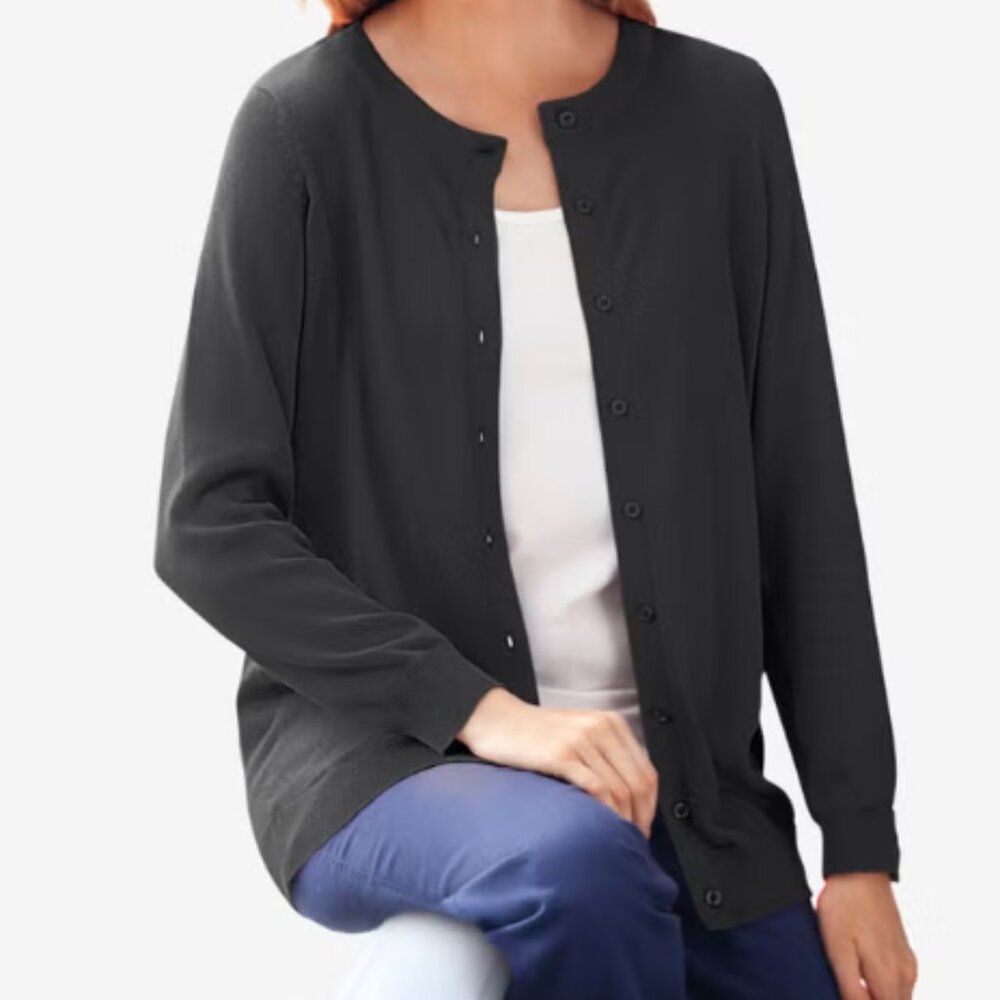 Perfect Long-Sleeve Cardigan